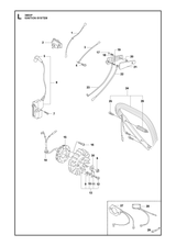 Husqvarna 503986672 onderdelentekening - positie 24