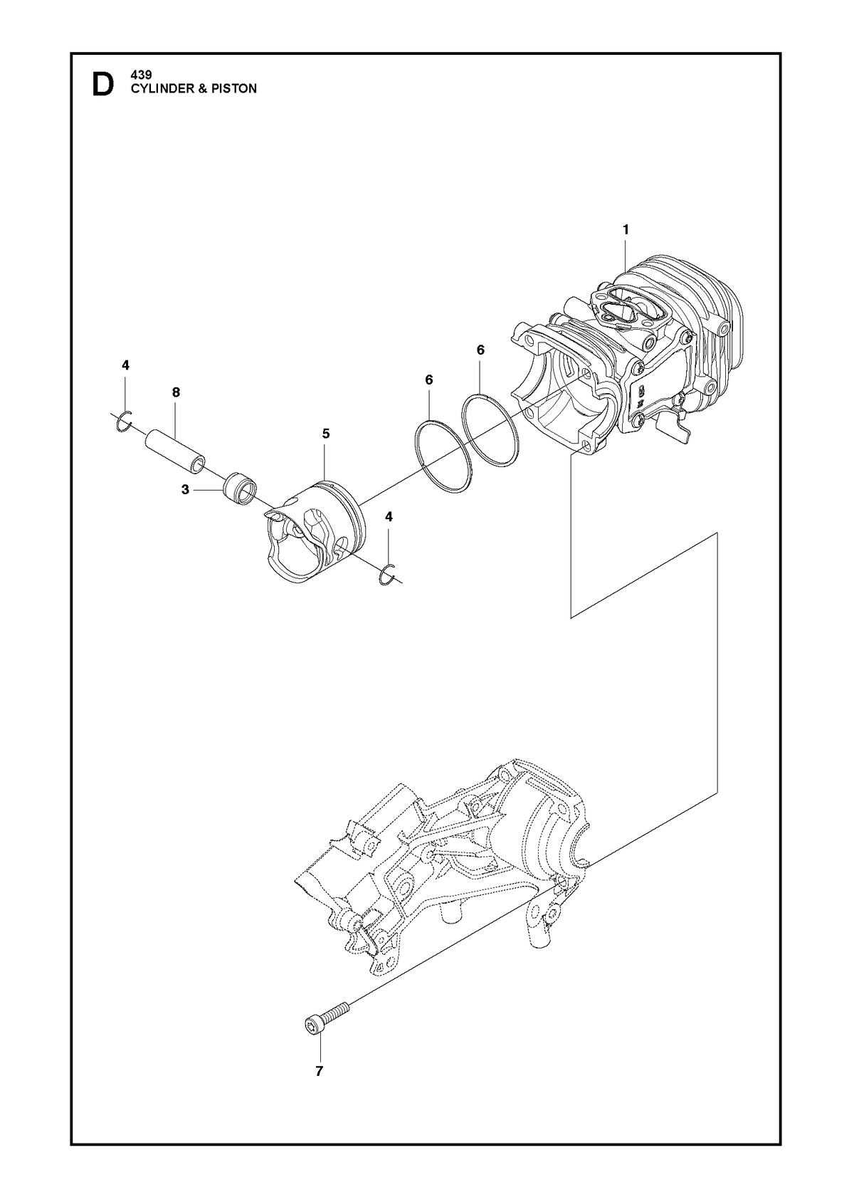 Husqvarna 522640301 onderdelentekening - positie 1
