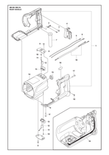 Husqvarna 599778801 onderdelentekening - positie 16