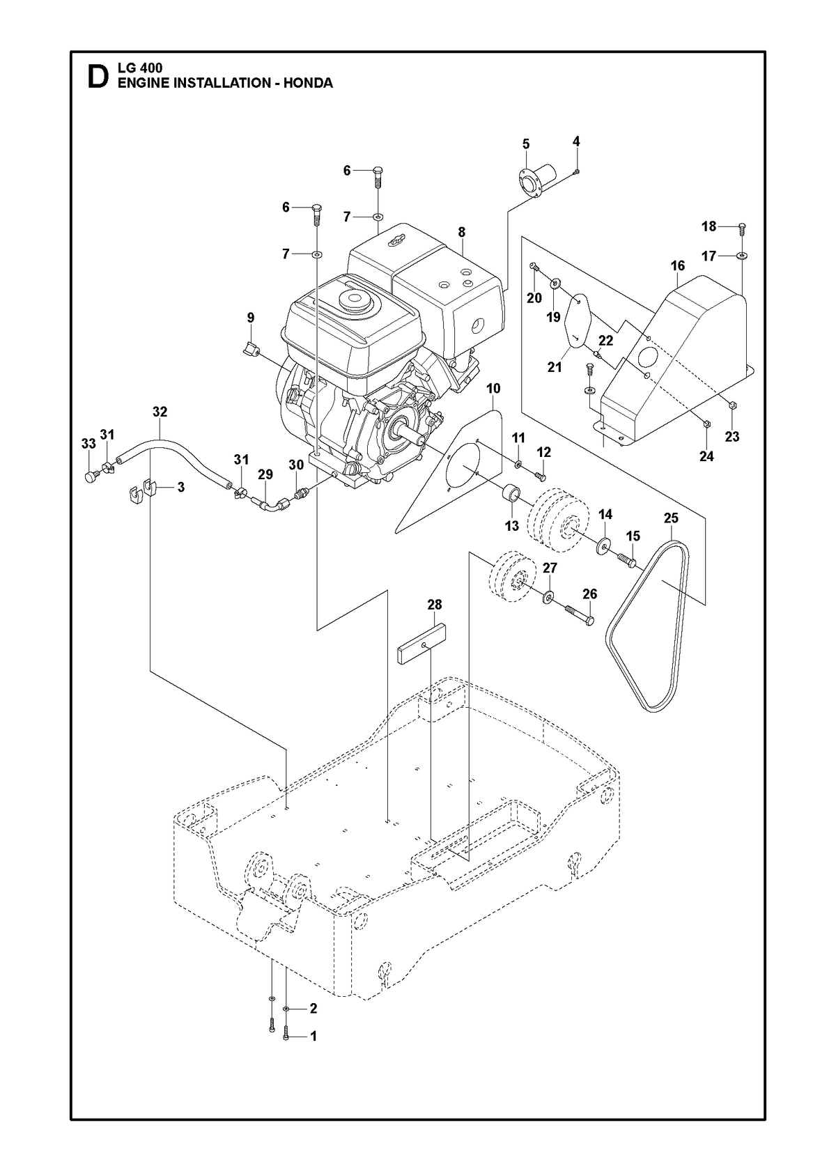 Husqvarna 594491701 onderdelentekening - positie 5