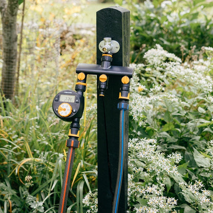 FISKARS Kraankoppeling 3-weg waterverdeler On/Off-keizers.nu