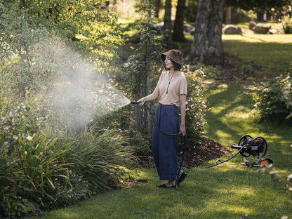 Fiskars Slanghaspel Manueel XL met wielen, incl. tuinslang-keizers.nu