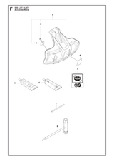 Husqvarna 503742902 onderdelentekening - positie 4