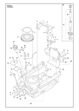 Husqvarna 538818601 onderdelentekening - positie 31
