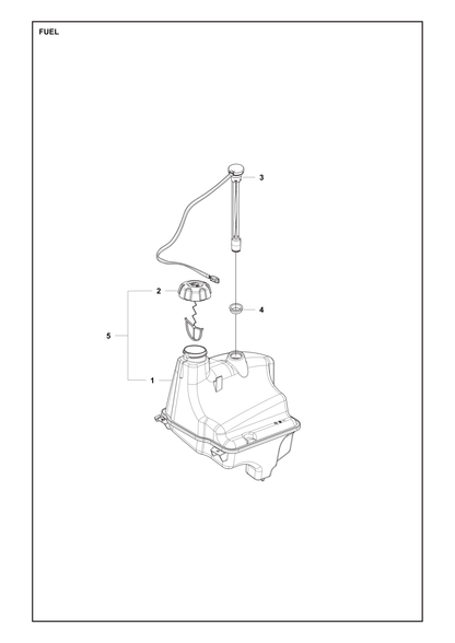 Husqvarna 590680301 onderdelentekening - positie 3