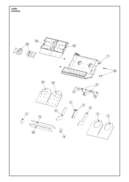 Husqvarna 533294701 onderdelentekening - positie 9