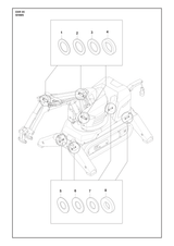Husqvarna 537475801 onderdelentekening - positie 6
