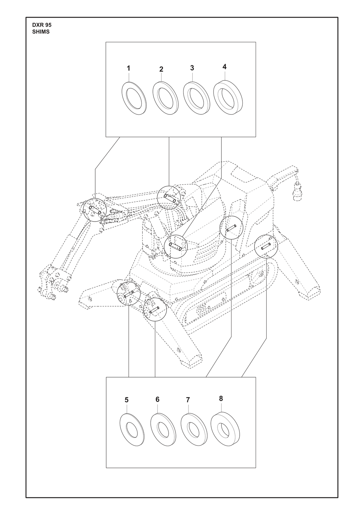 Husqvarna 537475804 onderdelentekening - positie 5