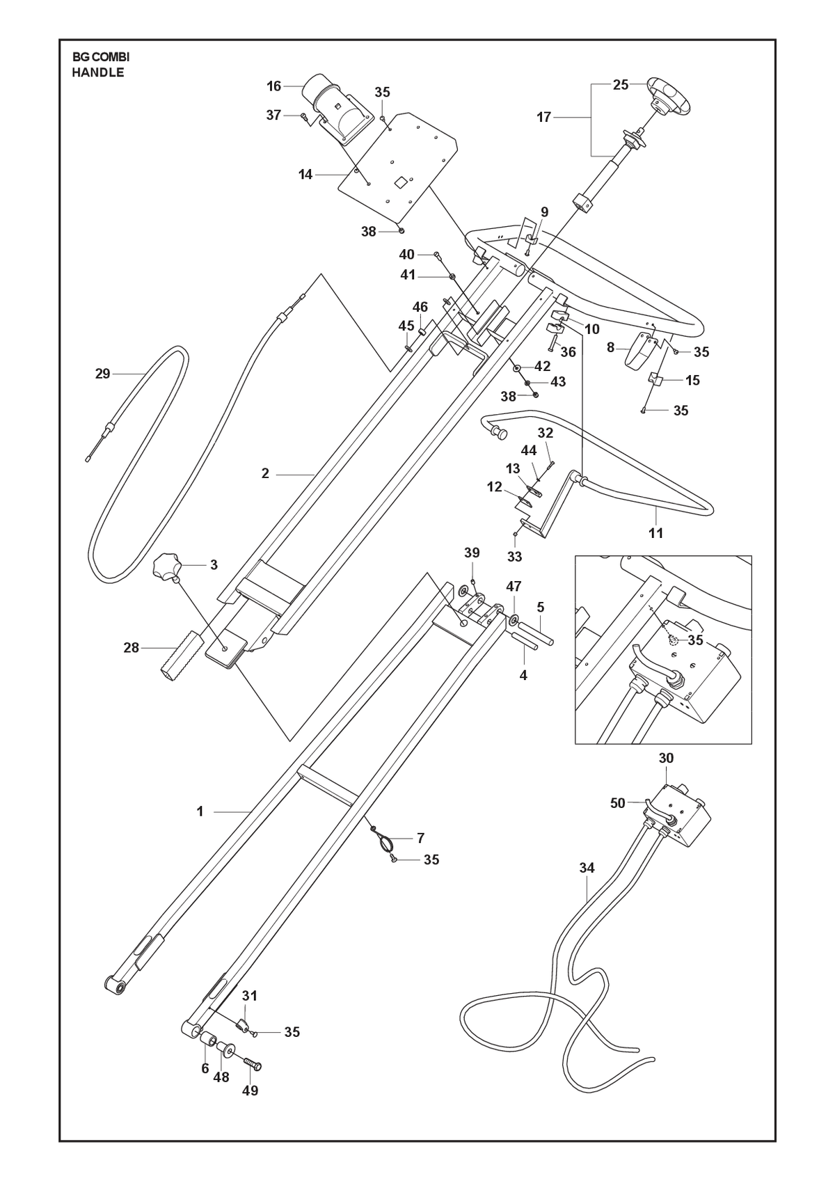 Husqvarna 597531901 onderdelentekening - positie 48