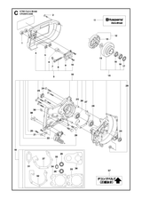 Husqvarna 503230070 onderdelentekening - positie 15