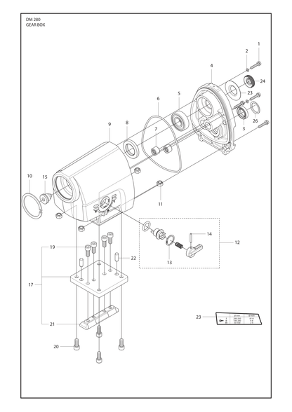 Husqvarna 502496301 onderdelentekening - positie 3