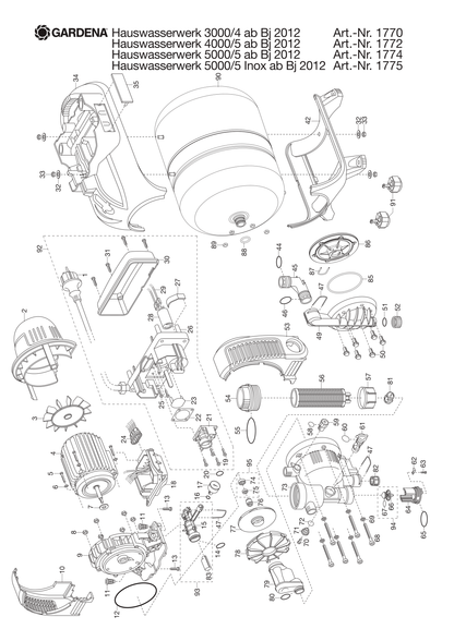 Husqvarna 580670901 onderdelentekening - positie 88