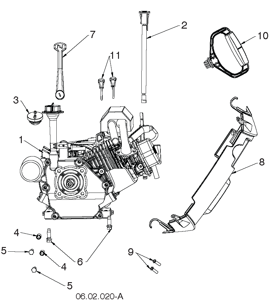 Husqvarna 532434874 onderdelentekening - positie 7