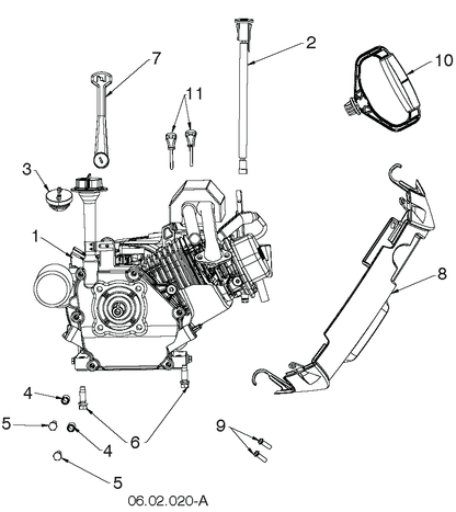 Husqvarna 532434874 onderdelentekening - positie 7