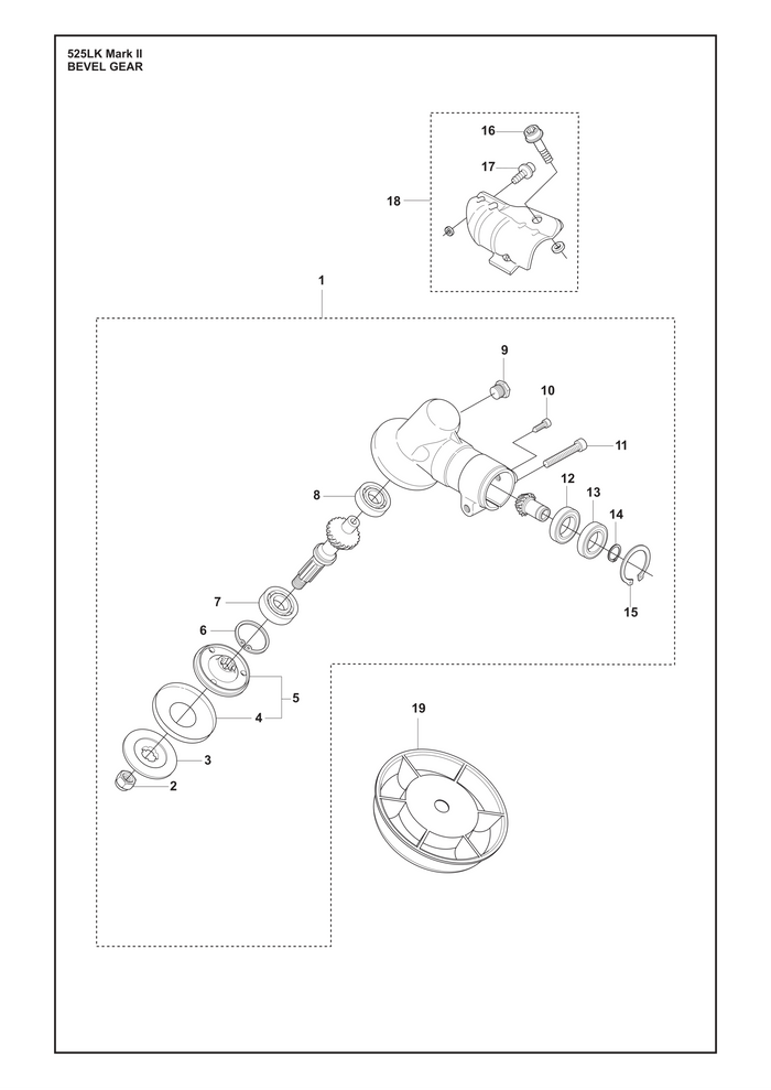 Husqvarna 738219800 onderdelentekening - positie 8