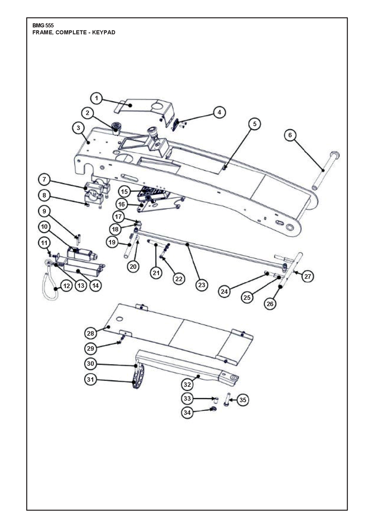 Husqvarna 534690901 onderdelentekening - positie 4
