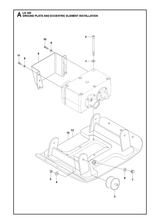 Husqvarna 595504501 onderdelentekening - positie 12