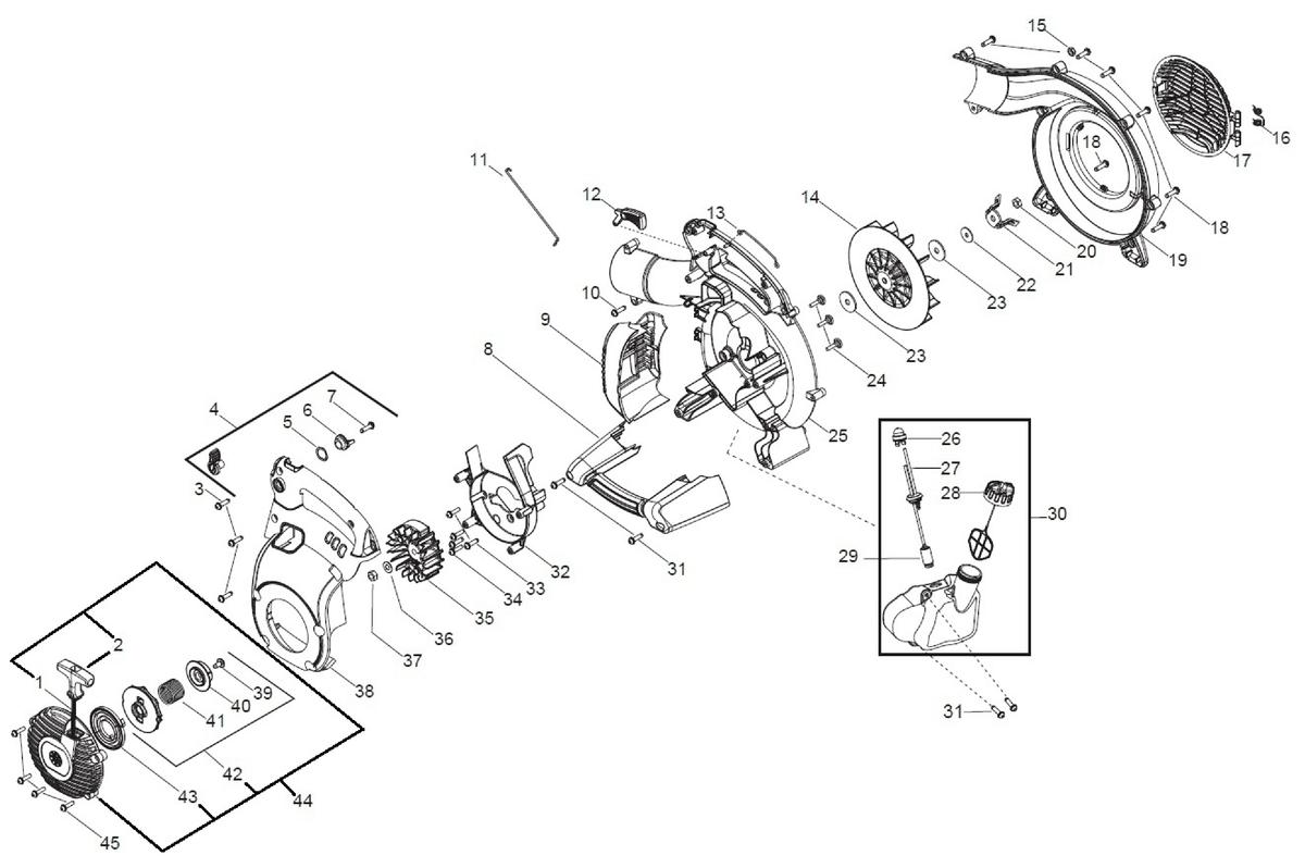 Husqvarna 530016134 onderdelentekening - positie 37
