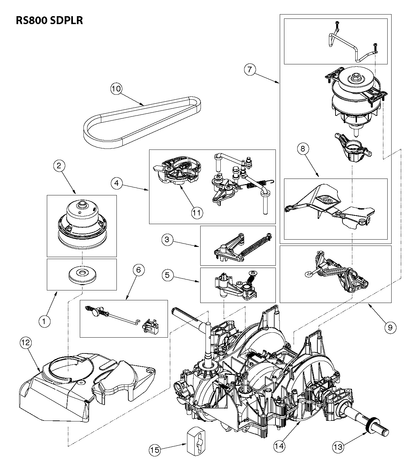 Husqvarna 592801001 onderdelentekening - positie 4