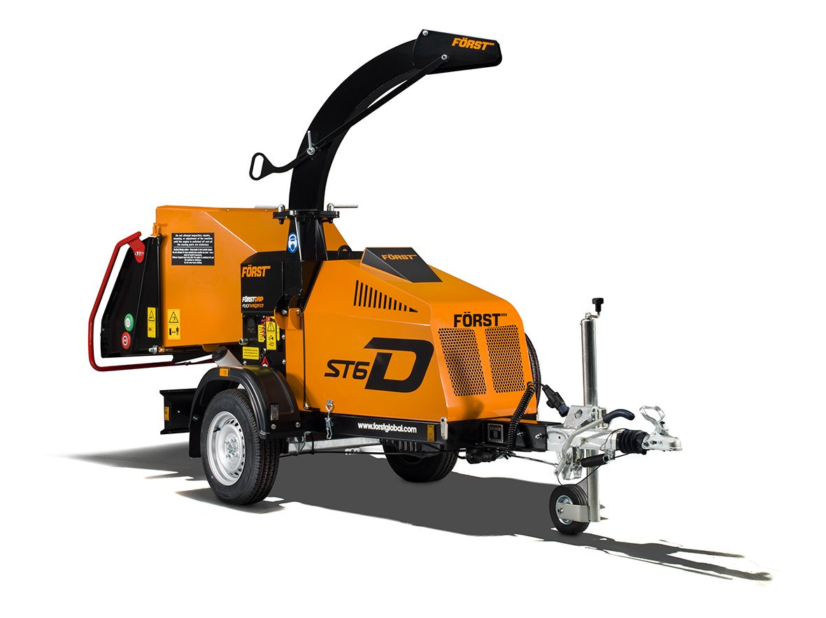 Först ST6D hakselaar versnipperaar