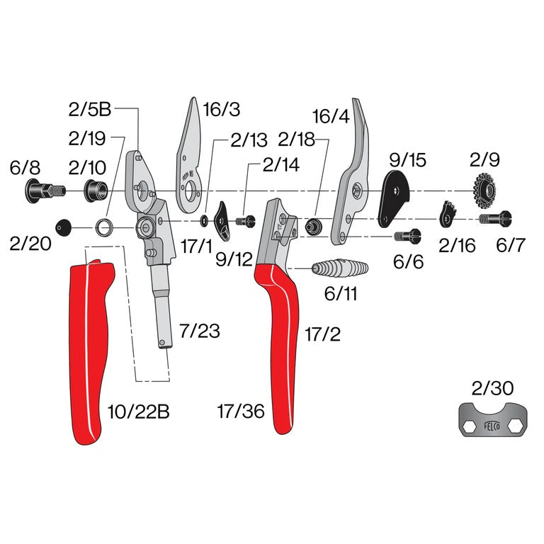 Felco 17 Snoeischaar - keizers.nu