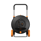 Fiskars Slanghaspel M met wielen, incl. 20m tuinslang - keizers.nu