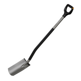 Fiskars Tuinspade Ergonomic Rond - met 125 cm steel-keizers.nu