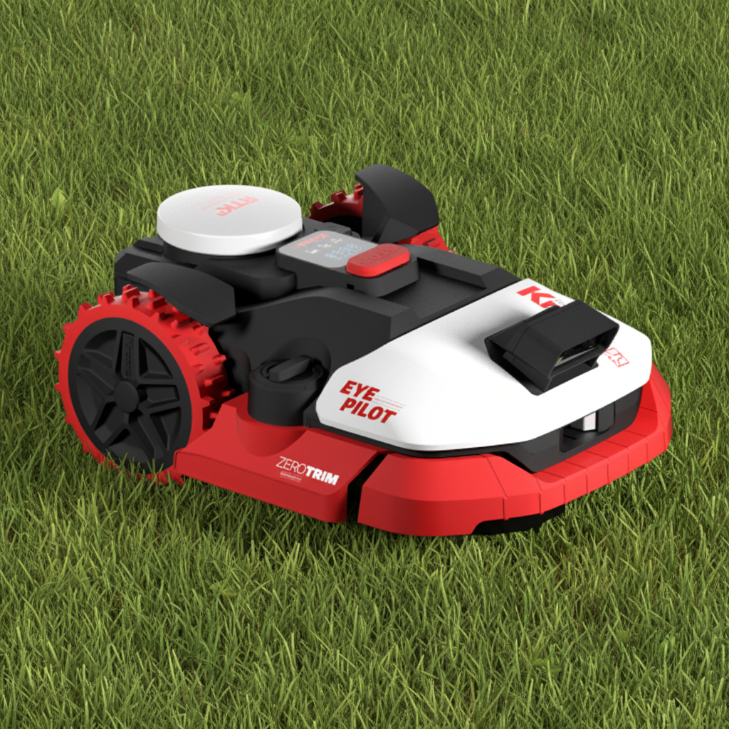 Kress KR273E EyePilot RTK01F robotmaaier 3000 mb2 met ZeroTrim en 4G-keizers.nu