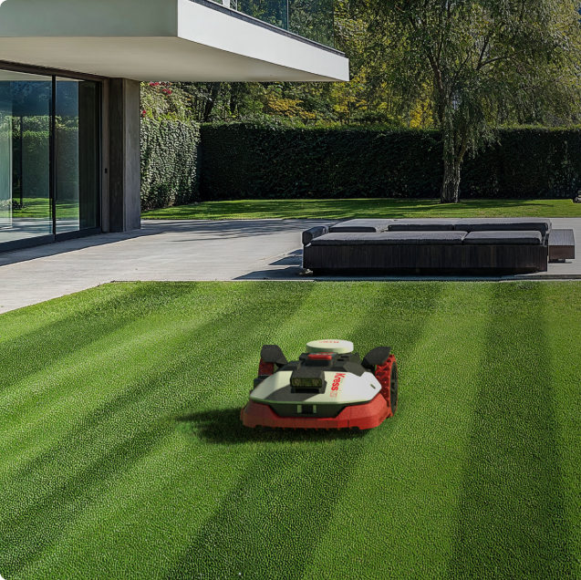 Kress KR261E EyePilot® RTKⁿ robotmaaier 1000 m² met ZeroTrim-keizers.nu