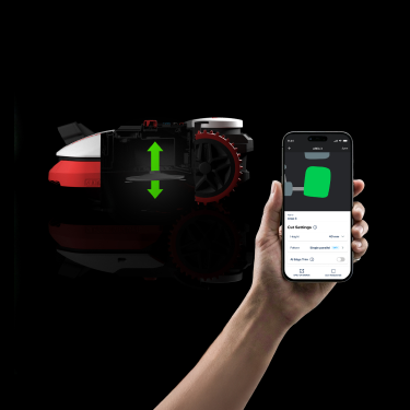Kress KR271E RTK Robotmaaier 1500 mb2 met EyePilot en ZeroTrim-keizers.nu