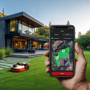 Kress KR261E EyePilot® RTKⁿ robotmaaier 1000 m² met ZeroTrim-keizers.nu
