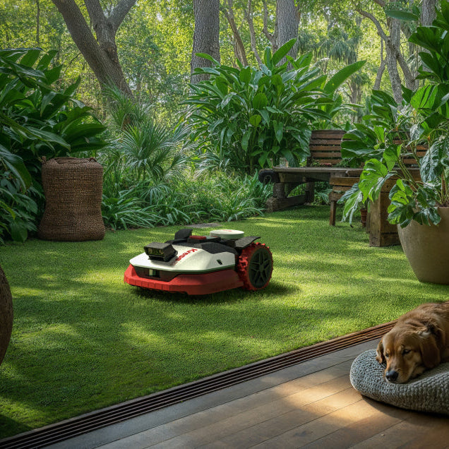 Kress KR251E EyePilot RTKⁿ robotmaaier (1000 m²) zonder geïntegreerde 4G
