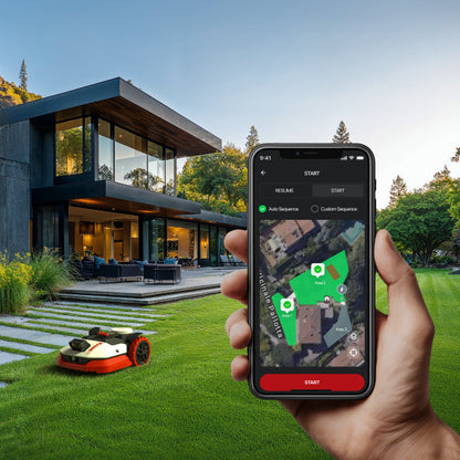 Kress KR251E EyePilot RTKⁿ robotmaaier (1000 m²) zonder geïntegreerde 4G