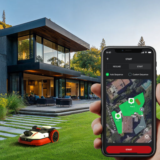 Kress KR250ES robotmaaier (EyePilot RTK) met 4G – tot 500 m²/dag-keizers.nu