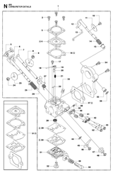 Husqvarna 503564201 onderdelentekening - positie 49