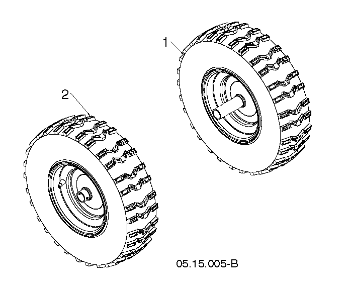 Husqvarna 532435788 onderdelentekening - positie 2