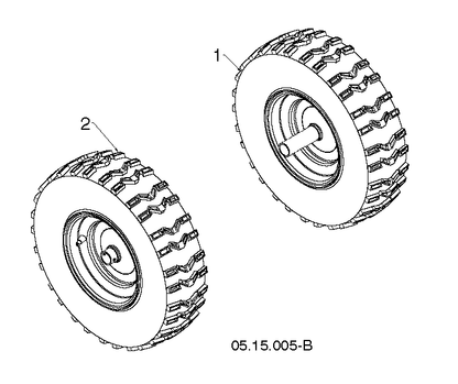 Husqvarna 532435786 onderdelentekening - positie 1