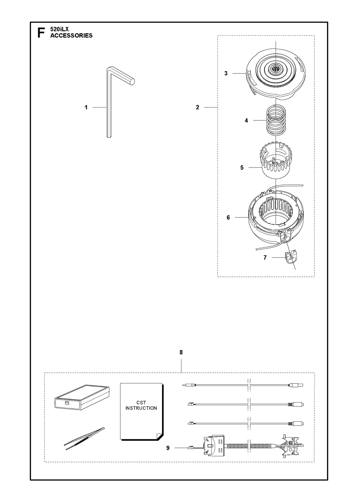 Husqvarna 585510802 onderdelentekening - positie 3