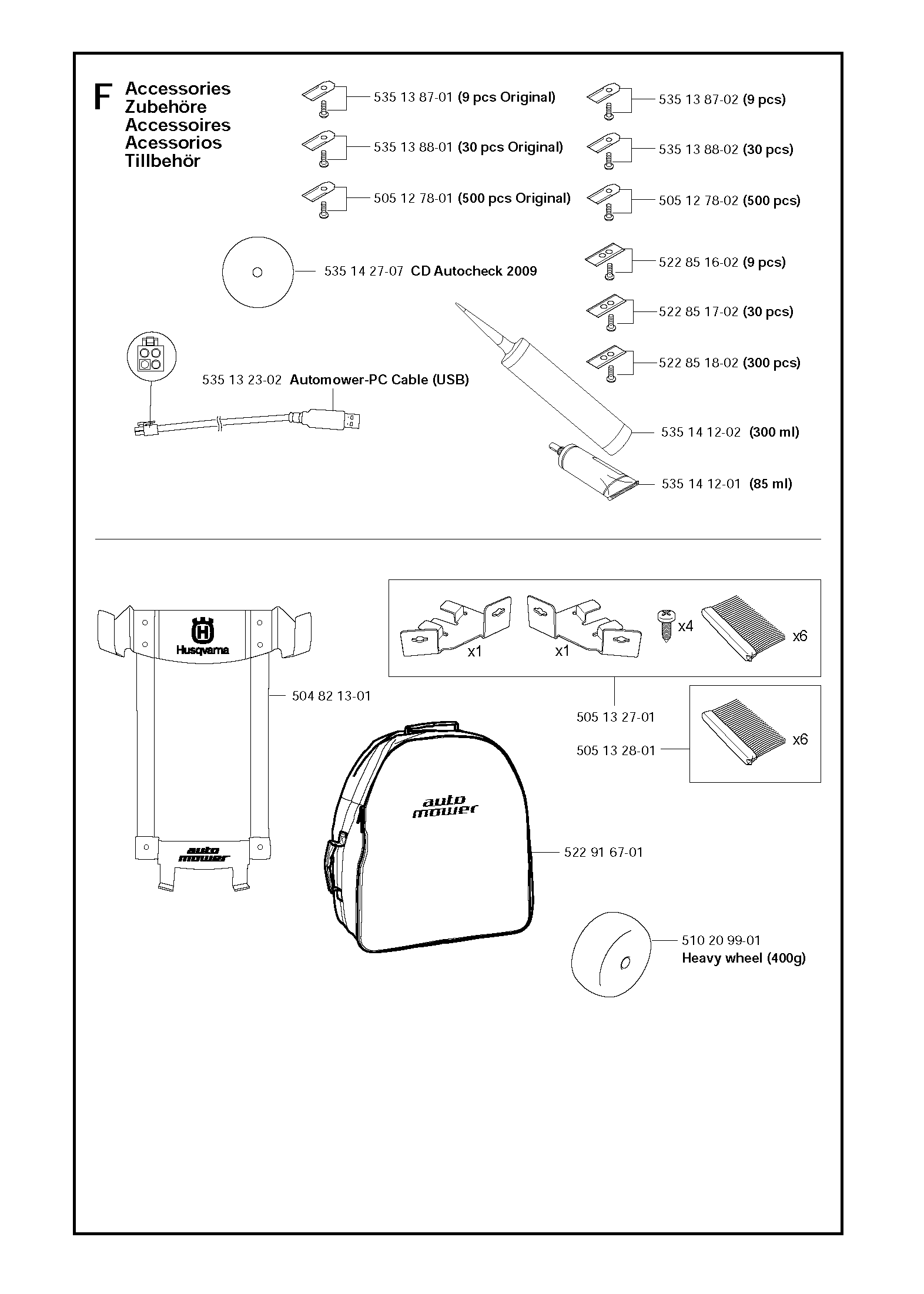 Husqvarna 510209901 onderdelentekening - positie 18