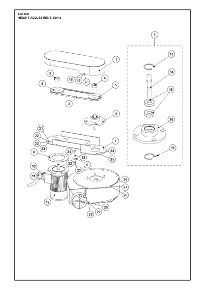 Husqvarna 534926201 onderdelentekening - positie 5