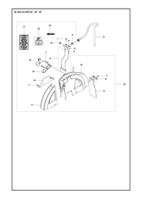 Husqvarna 581309501 onderdelentekening - positie 14