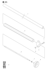Husqvarna 537085501 onderdelentekening - positie 2