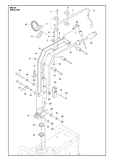 Husqvarna 595181101 onderdelentekening - positie 10