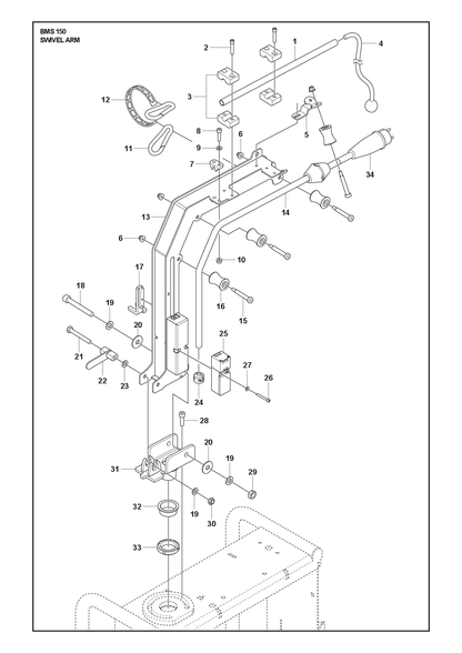 Husqvarna 595181101 onderdelentekening - positie 10