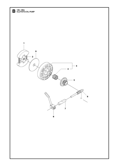 Husqvarna 530094188 onderdelentekening - positie 2