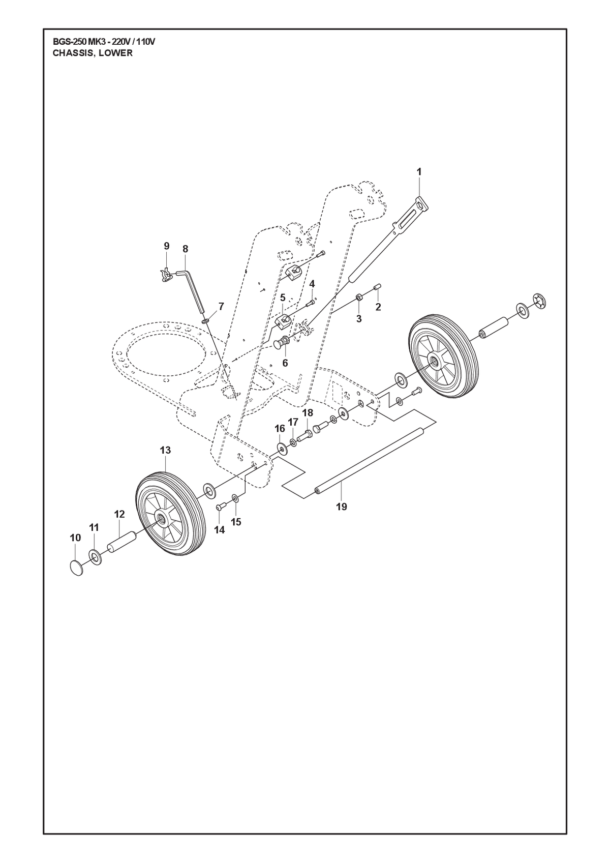 Husqvarna 593779801 onderdelentekening - positie 17
