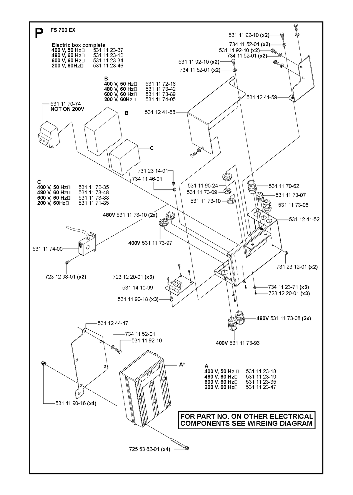 Husqvarna 531124158 onderdelentekening - positie 20