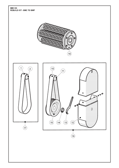 Husqvarna 534637601 onderdelentekening - positie 2