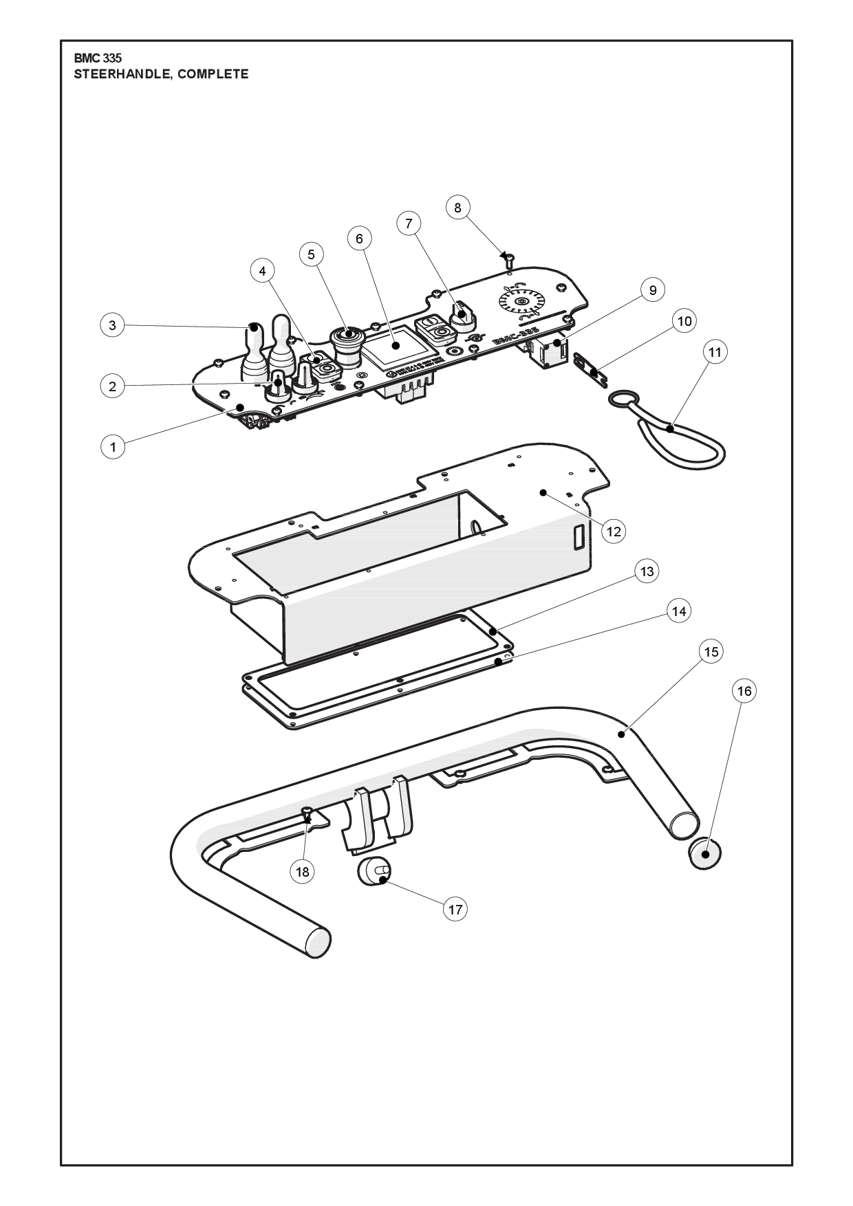 Husqvarna 503200770 onderdelentekening - positie 18