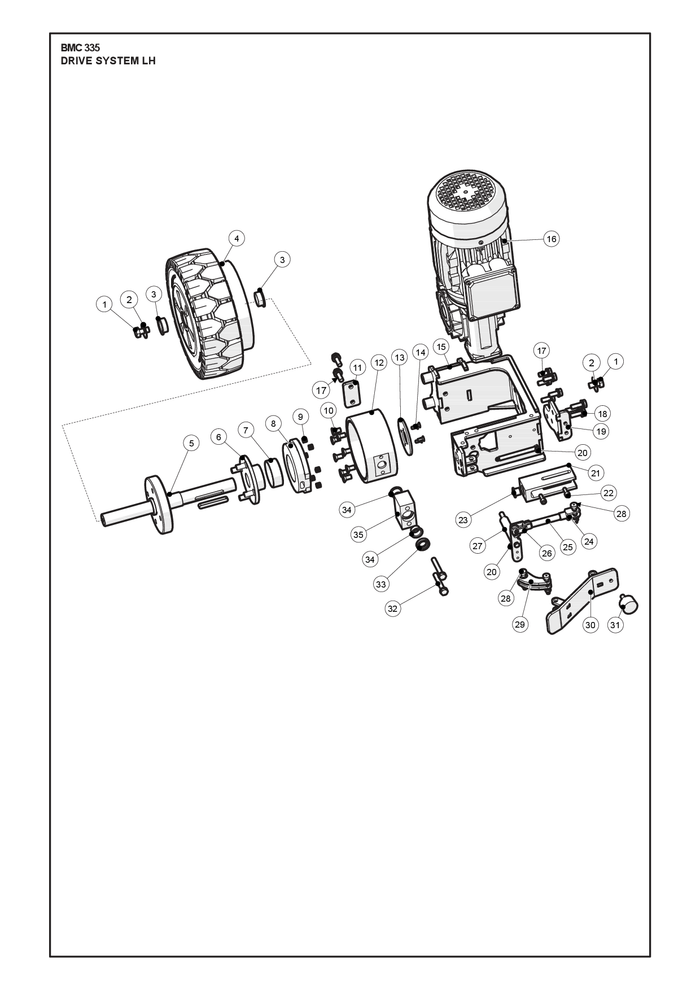 Husqvarna 725644951 onderdelentekening - positie 10
